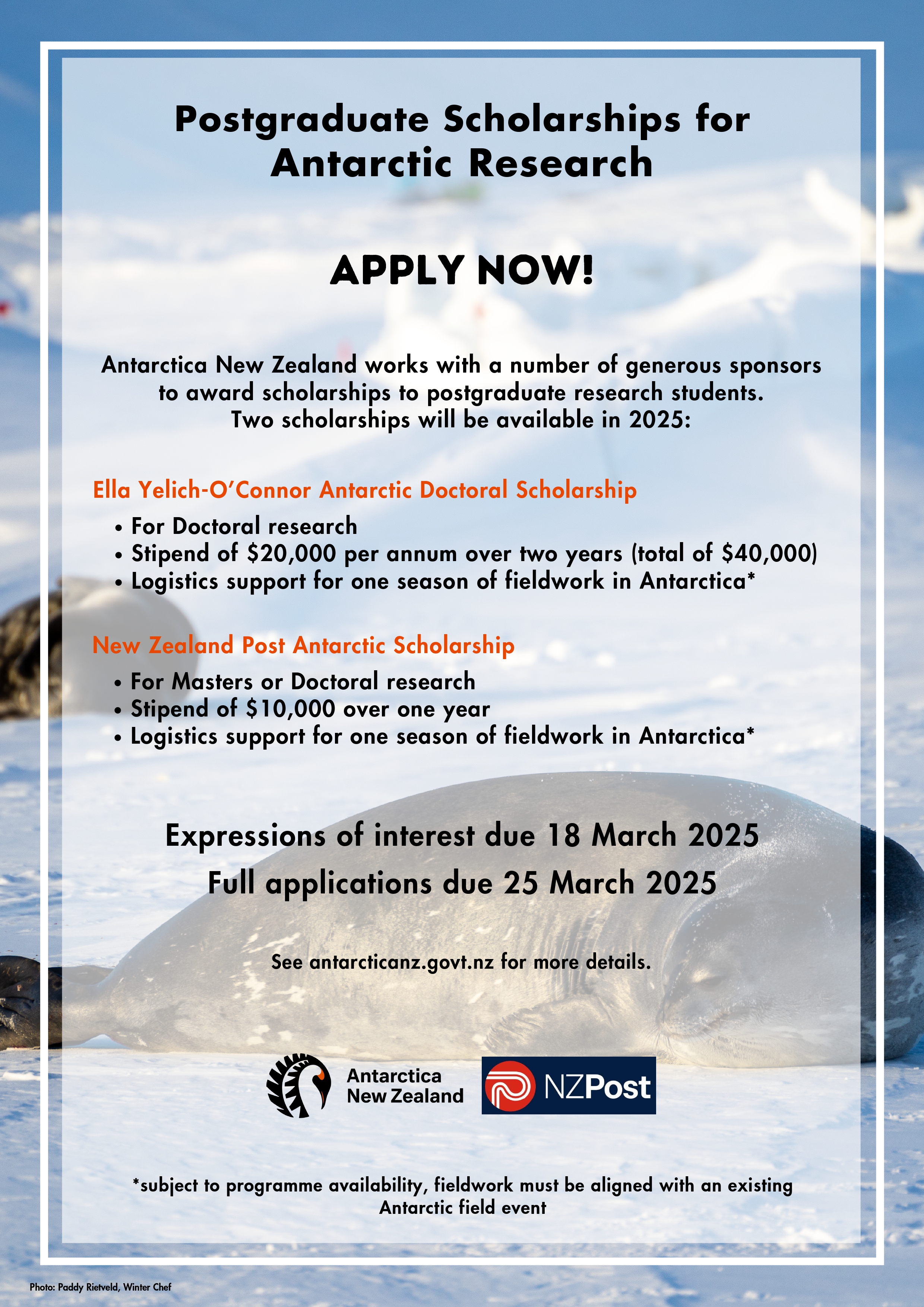 2025 Scholarship poster application open 1 page 0001