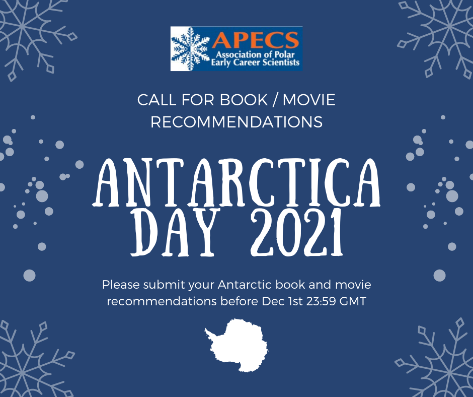 Antarctica Day Book Movie Recommendation Poster