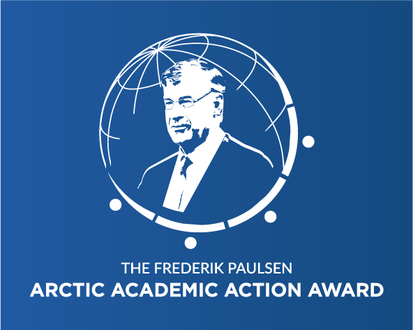Arctic Academic Action Award logo blue Hannele Palviainen
