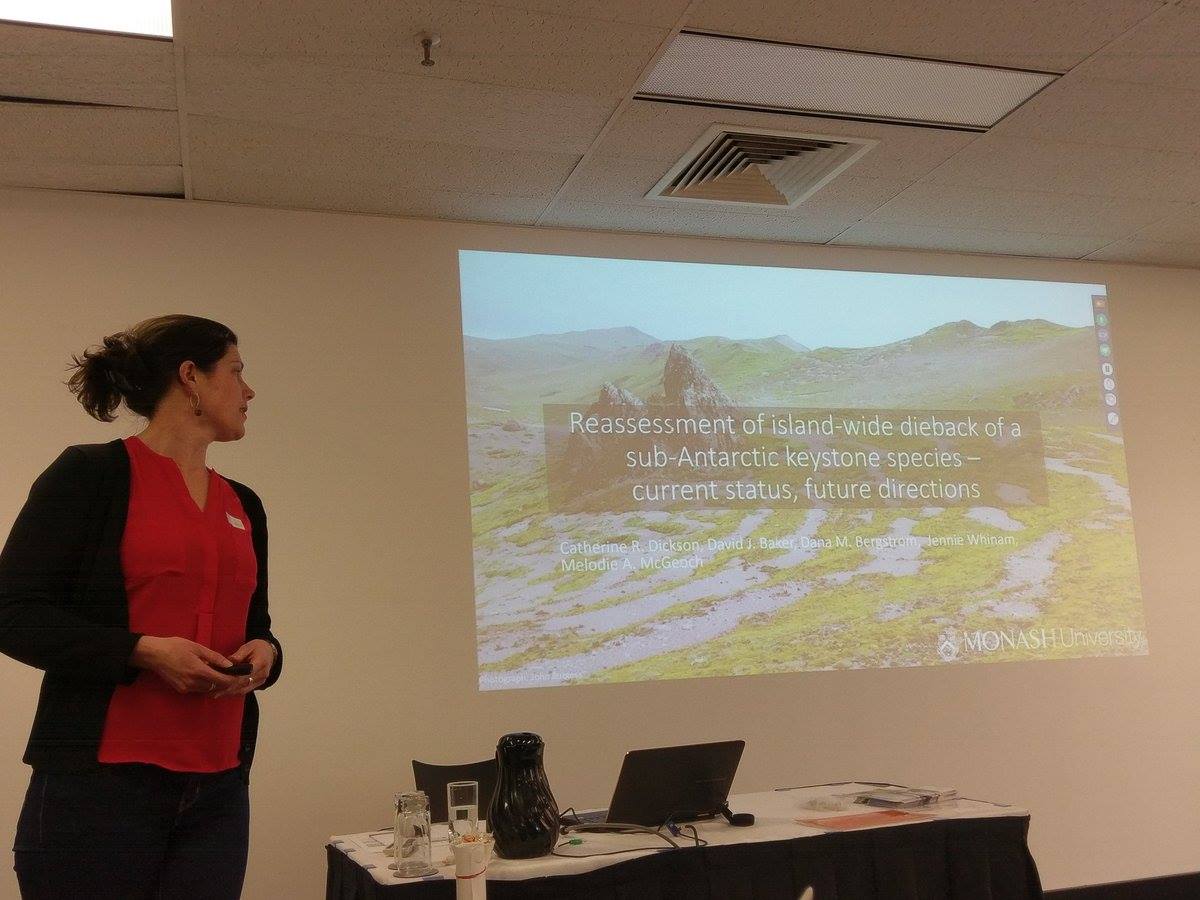 ECR presentations on Day 1