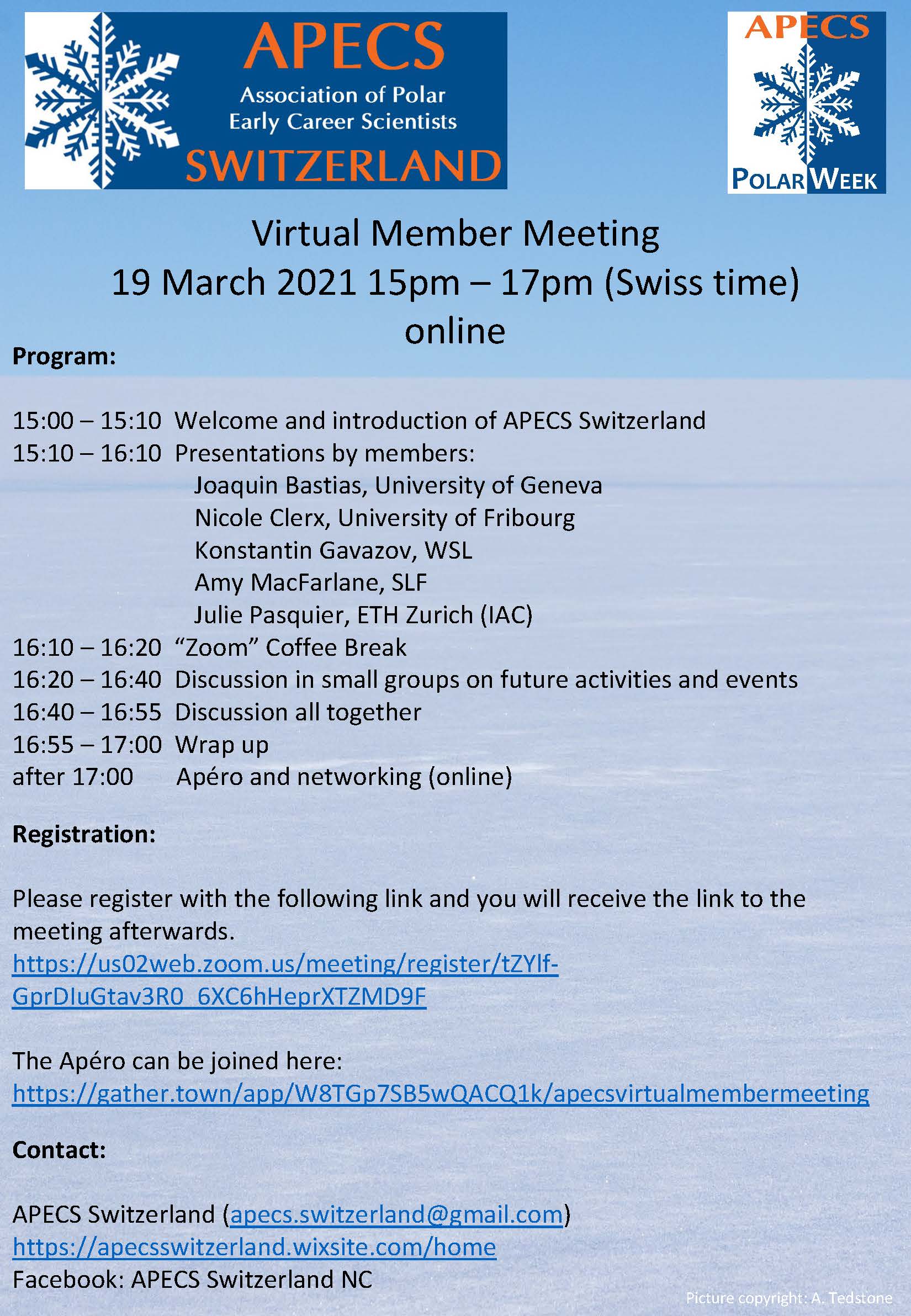 279 Rebecca Gugerli APECS Switzerland Polar Week March 2021