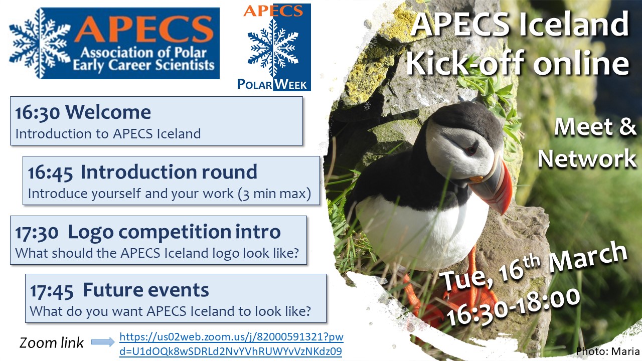 308 Maria Wilke International Polar Week March 2021 APECS Iceland event