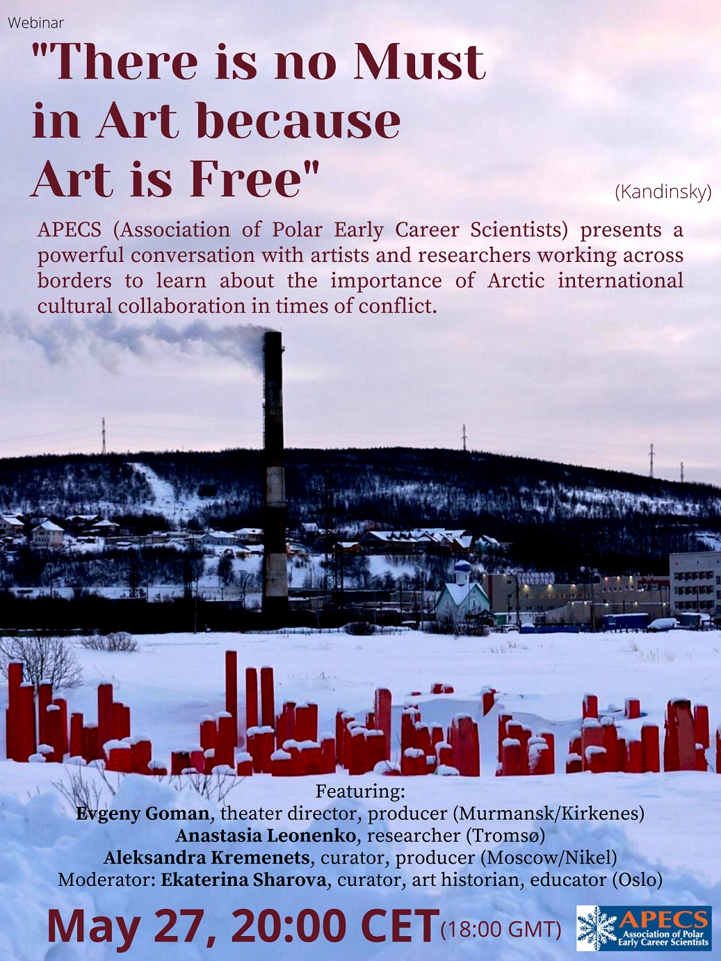 537 APECS Art webinar There is no Must in Art because Art is Free