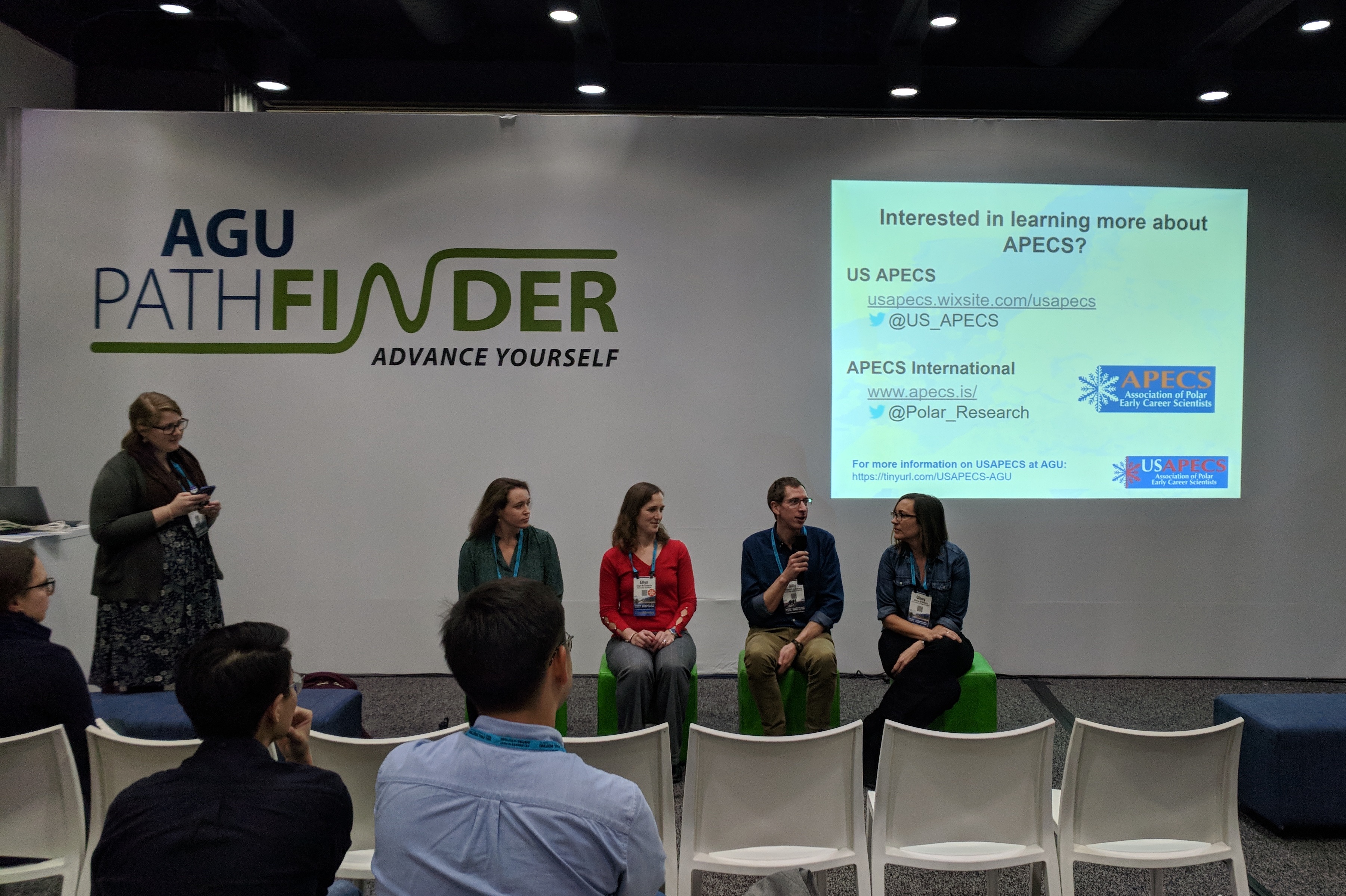 Navigating your early career and beyond panel US APECS