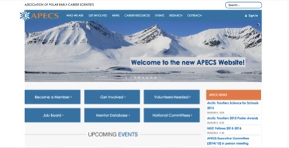 New APECS Website 2015